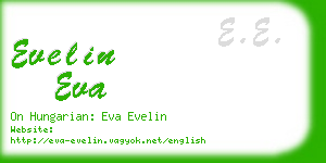 evelin eva business card